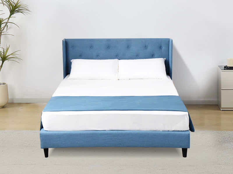 Cordelia Bed Frame Blue - Double