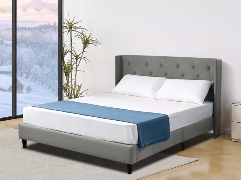 Cordelia Bed Frame Grey - Double