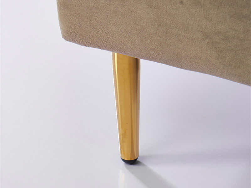 Fenix Velvet Bed Frame Brown & Euro Top Mattress J32 – Queen (Combo)