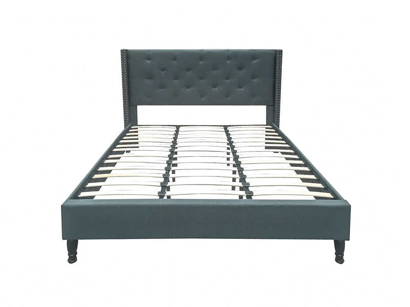 New Lisbeth Bed Frame Blue - King
