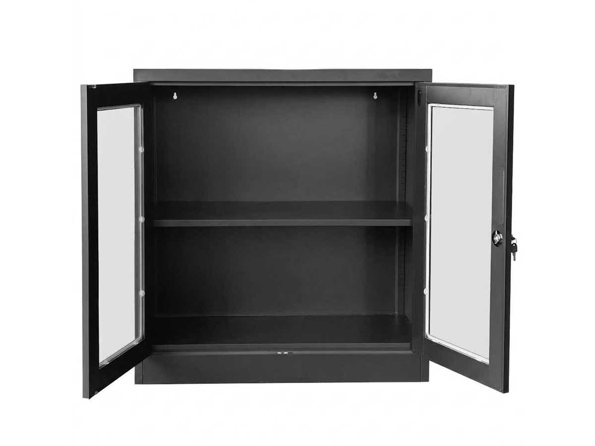 DS Mason Steel Display Filing Cabinet