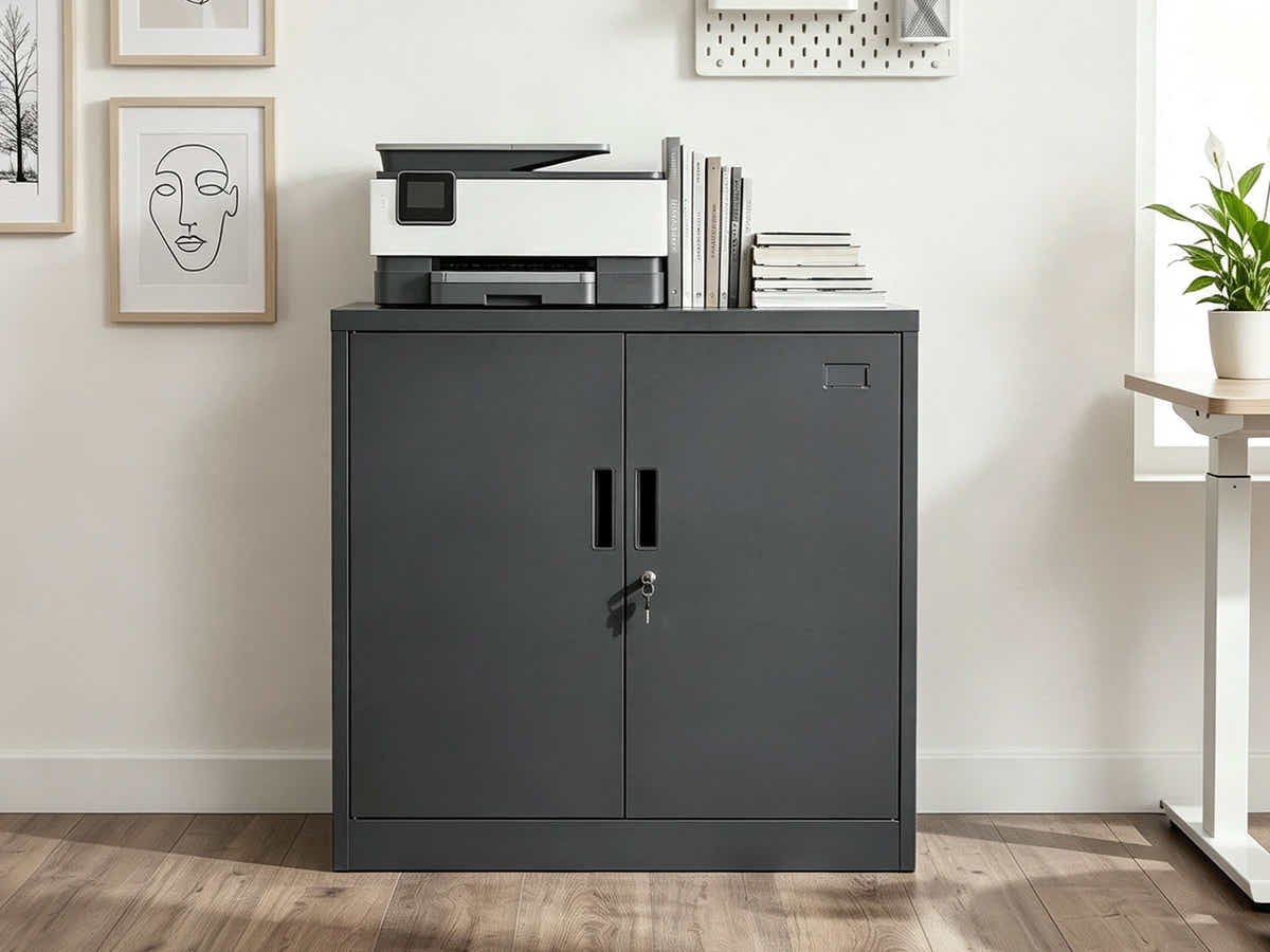 DS Mason Steel Filing Cabinet