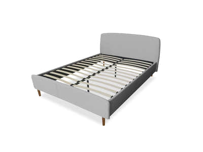 Zion Bed Frame Grey - Queen