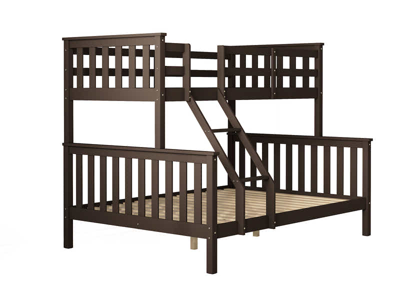 New Chico Triple Bunk Bed - Walnut