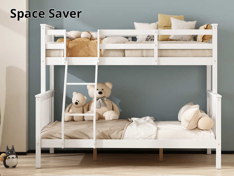New Chico Triple Bunk Bed - White