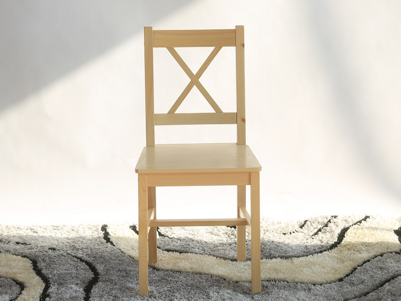 Ajax 5-Piece Dining Set - Natural Wood