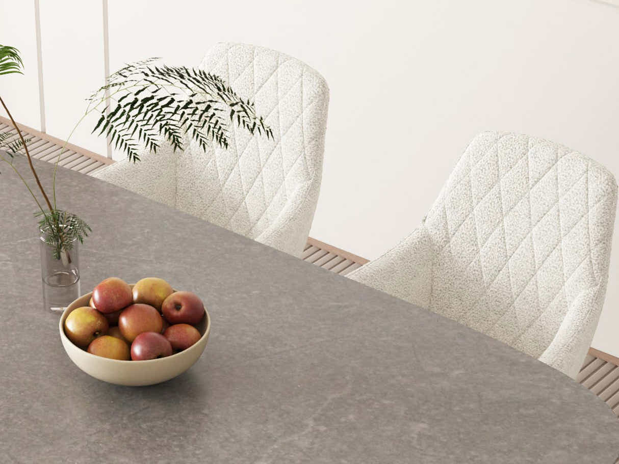 Moira Ceramic Top Dining Table - 179 cm