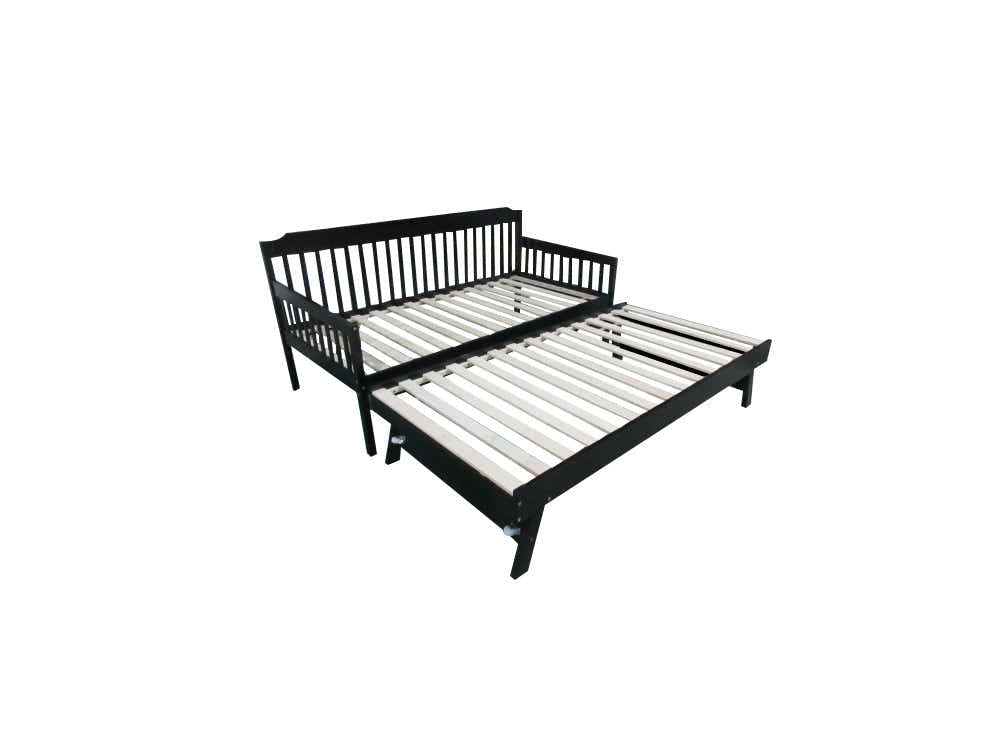 Karlan Daybed with Trundle - Black