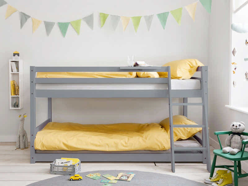 Polli Mid-Sleeper Bunk Bed - Grey