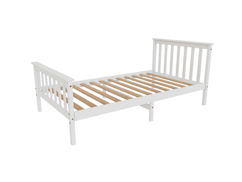 DS New Hampshire Bed Frame King Single White