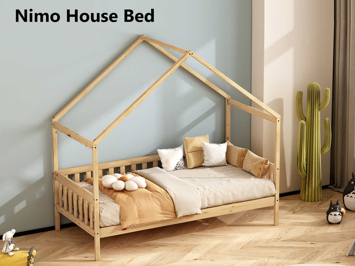 Nimo House Bed Frame - Single