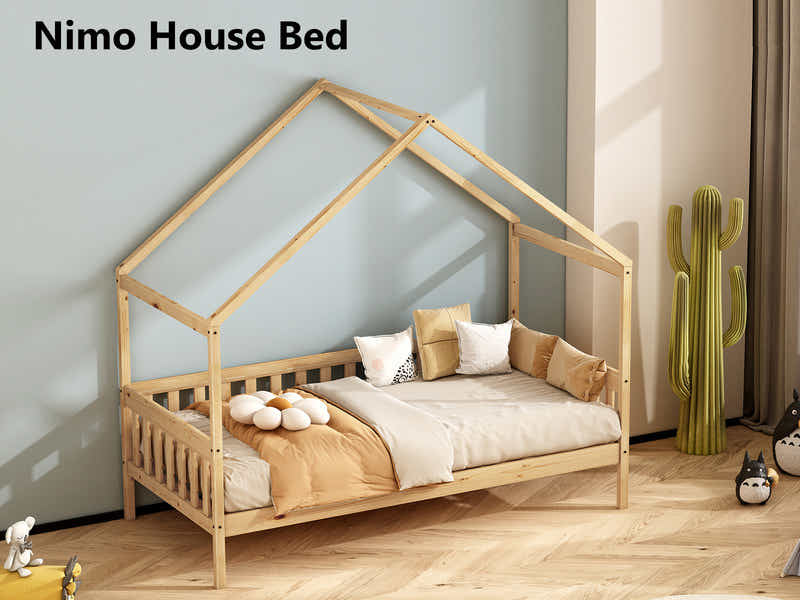 DS Nimo House Bed Frame - Single
