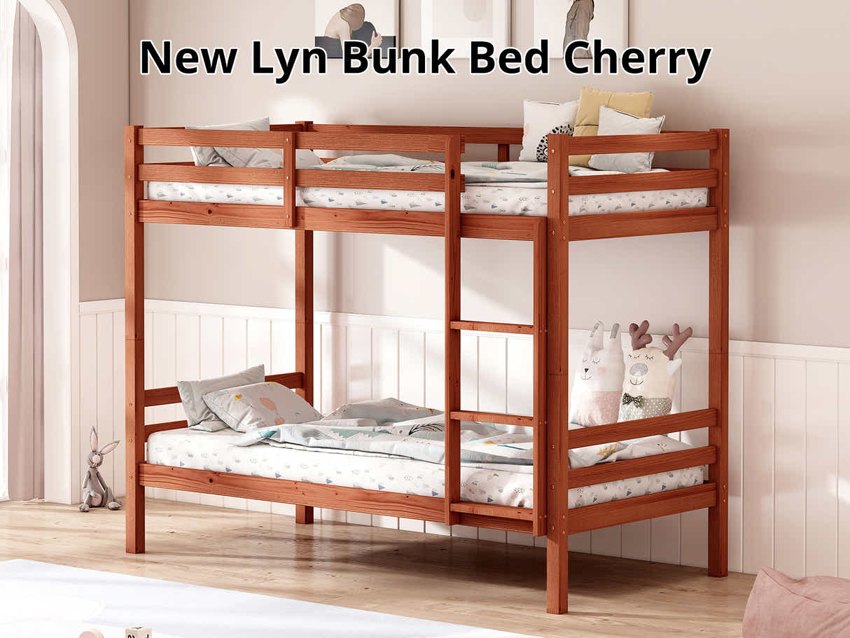 New Lyn Bunk Bed - Cherry