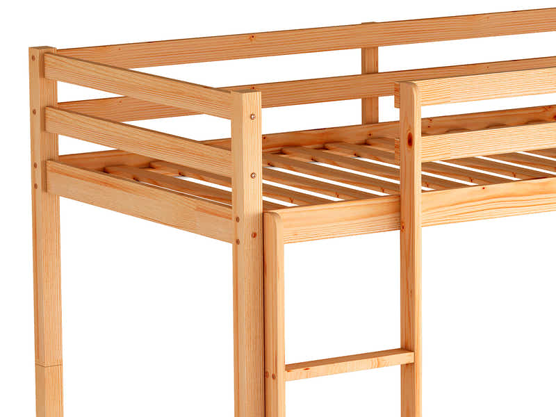 New Lyn Bunk Bed - Natural Wood
