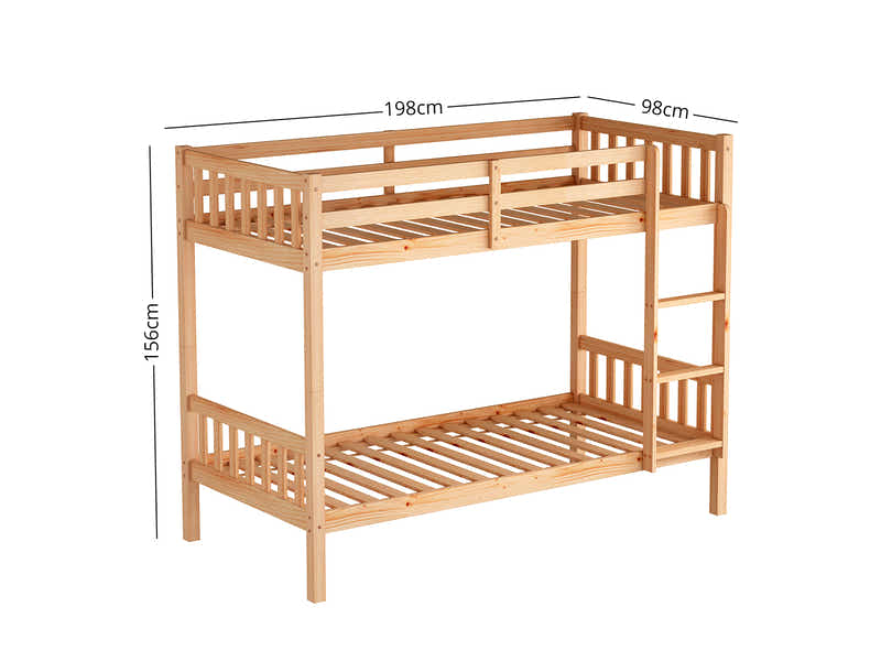 New Lydia Bunk Bed - Natural