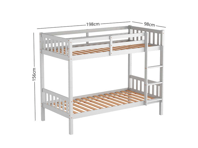 New Lydia Bunk Bed White