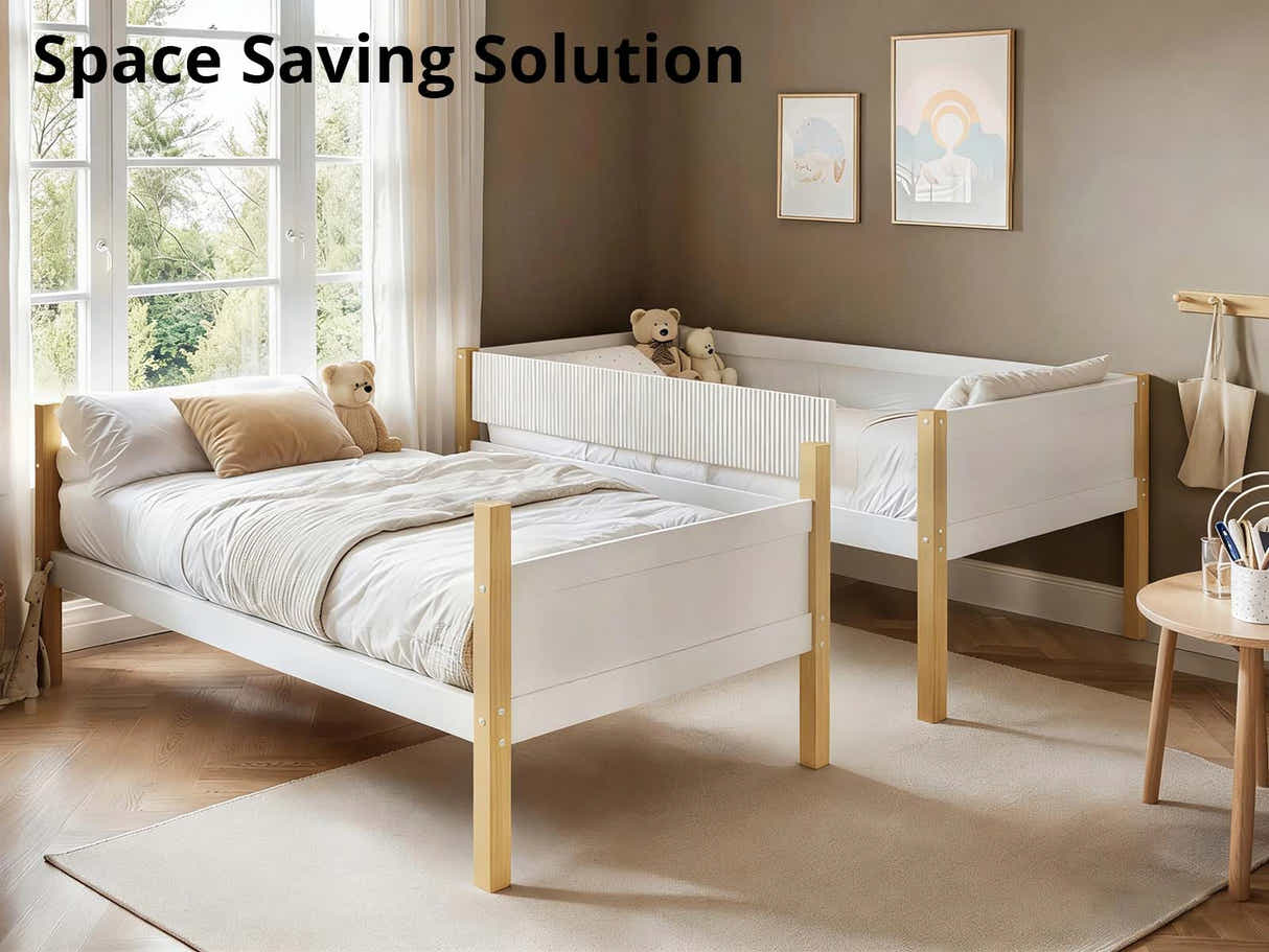 Mateo Bunk Bed - Oak & White
