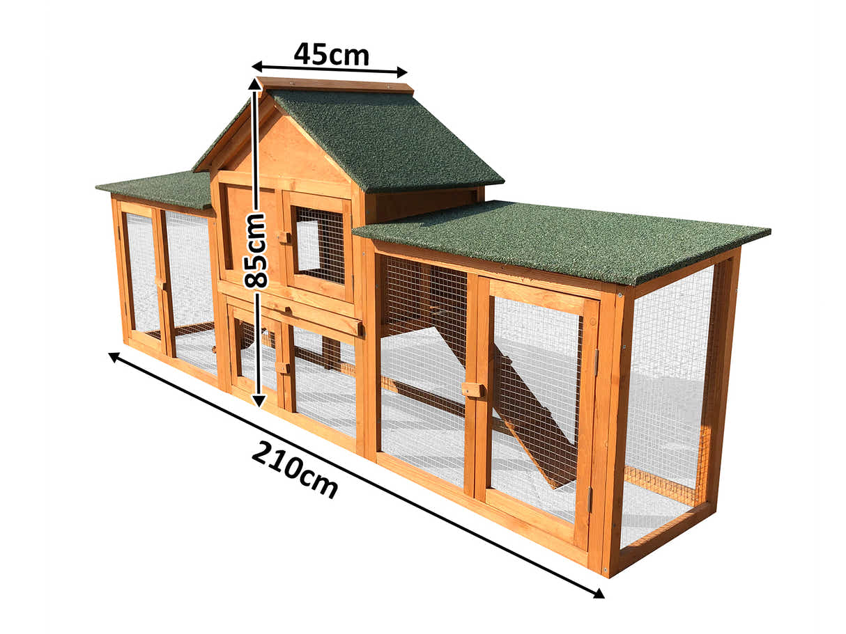 DS Wooden Rabbit House - 210cm