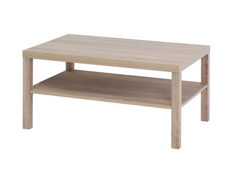 Chessel Coffee Table with Shelf