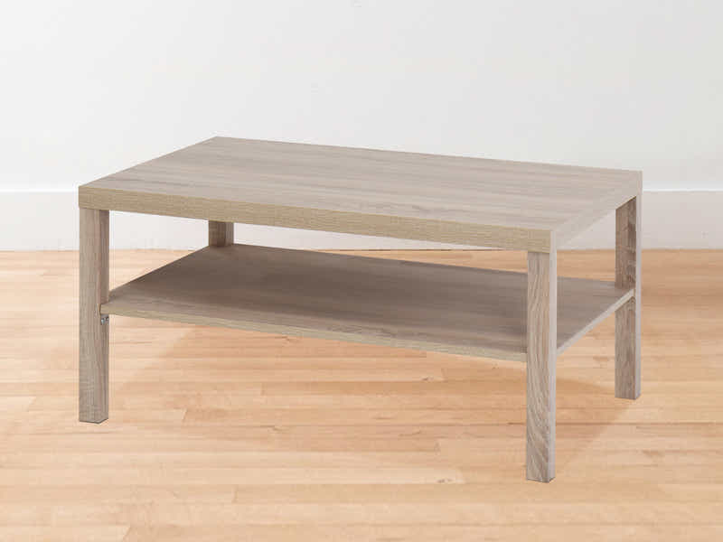 Chessel Coffee Table with Shelf