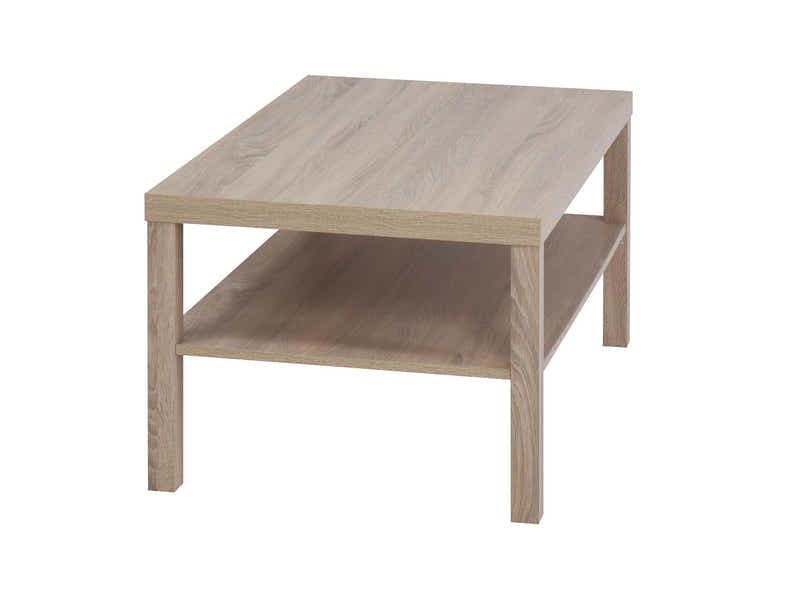 Chessel Coffee Table with Shelf