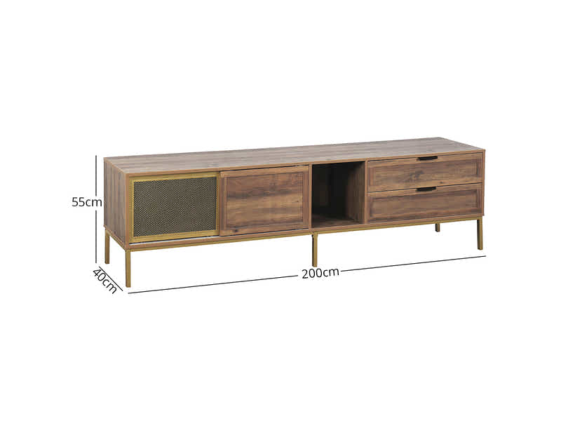 Olveston Entertainment Unit - 200 cm