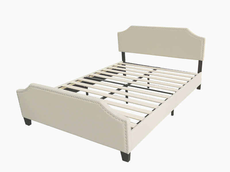 Eldora Bed Frame Beige - Double