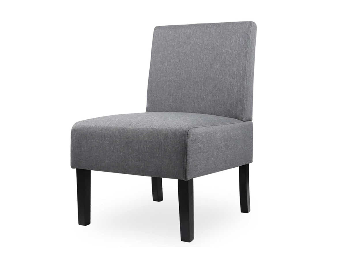 Percy Accent Chair Dark Grey