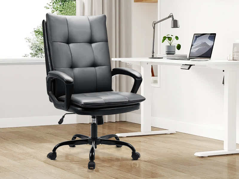Claire Office Chair PU Black