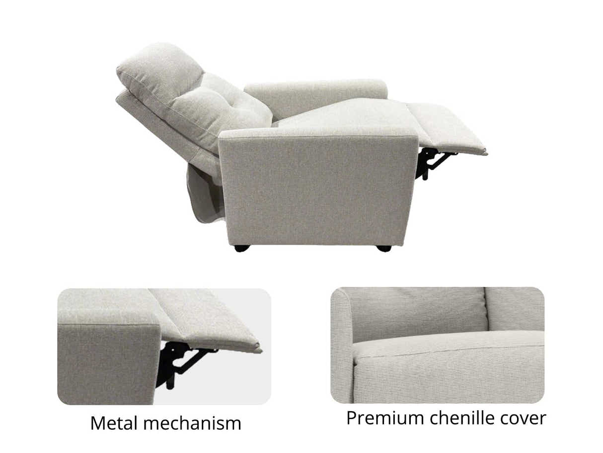 Buren Push Back Recliner Chair