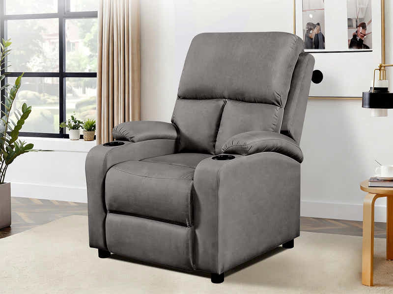 DS Zola Push Back Recliner Chair Linen Dark Grey11
