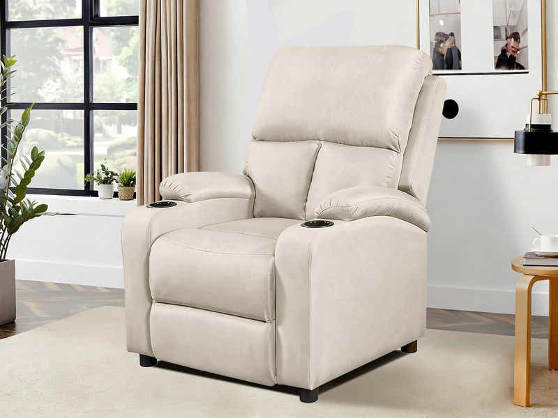 DS Zola Push Back Recliner Chair Linen Ivory02