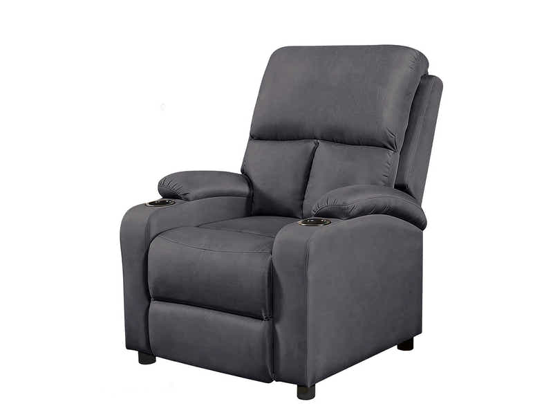 DS Zola Push Back Recliner Chair Linen Light Grey24