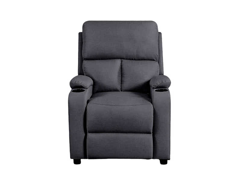 DS Zola Push Back Recliner Chair Linen Light Grey24