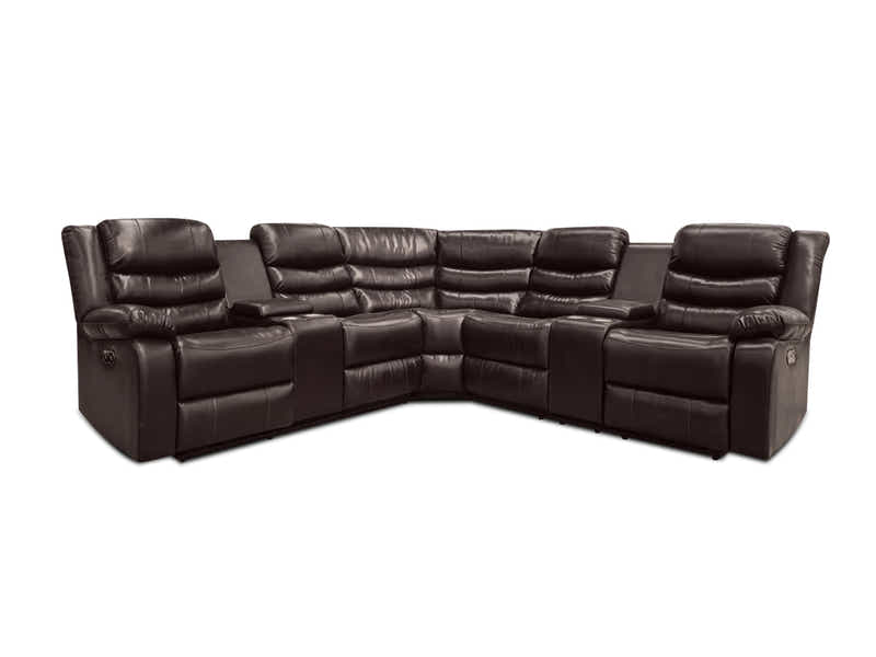 Pamela Recliner Sofa Set with LED Light