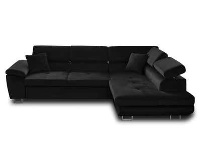 Xander Pull Out Sofa Bed with Right Storage Chaise