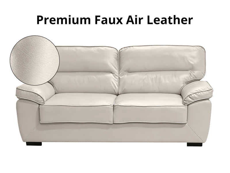 Zonny 3PC Sofa Set PU - Beige