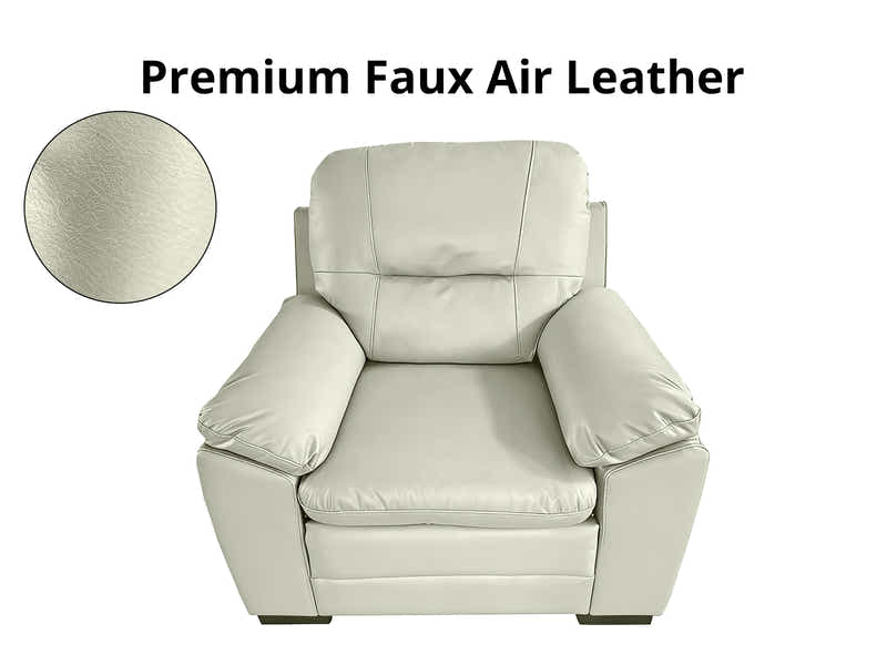 Kolby 3PC Sofa Set PU - Beige