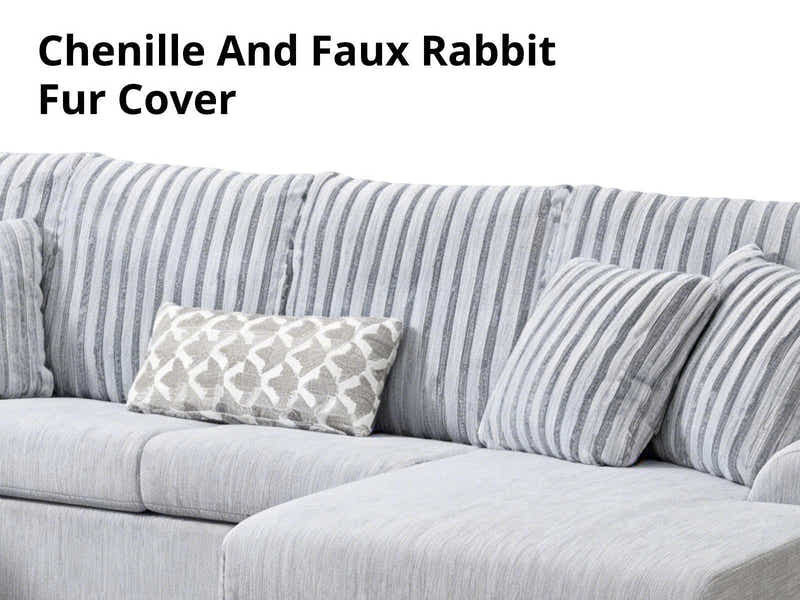 Voiron Sectional Sofa Grey