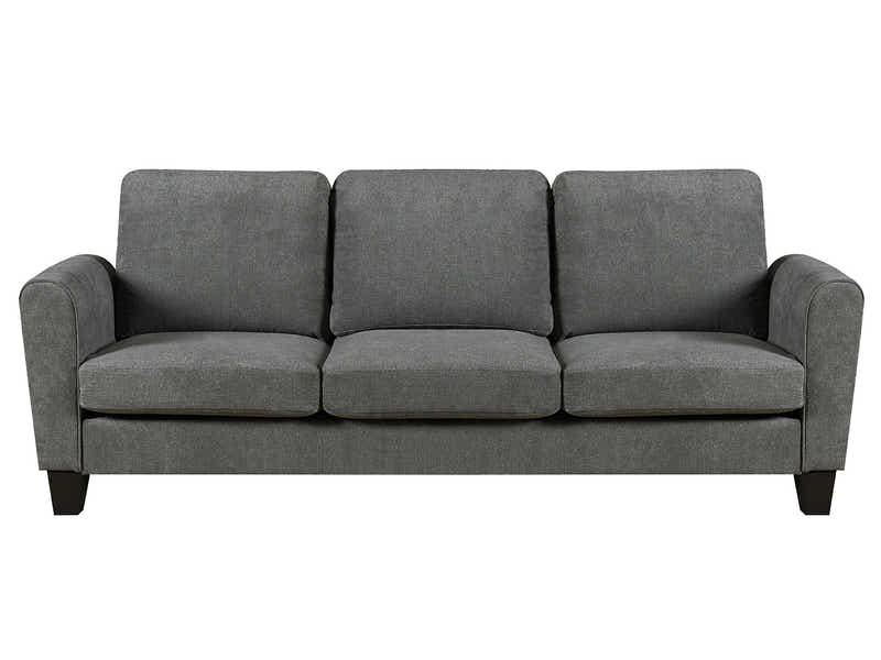 Rosa Linen Sofa Grey3184