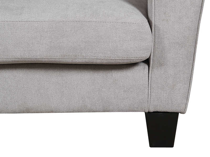 Rosa Linen Sofa Grey3187