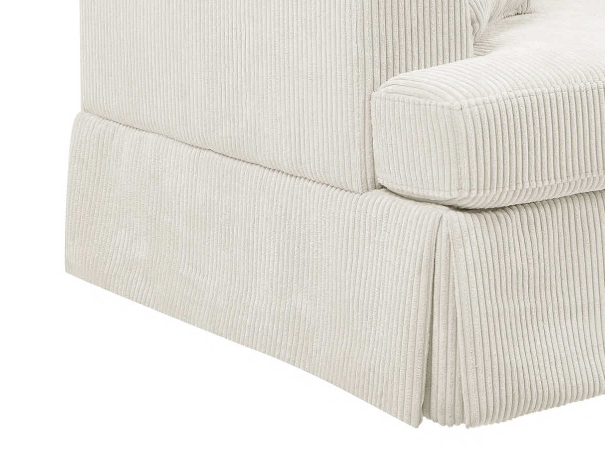 Levinson Corduroy Sofa Beige