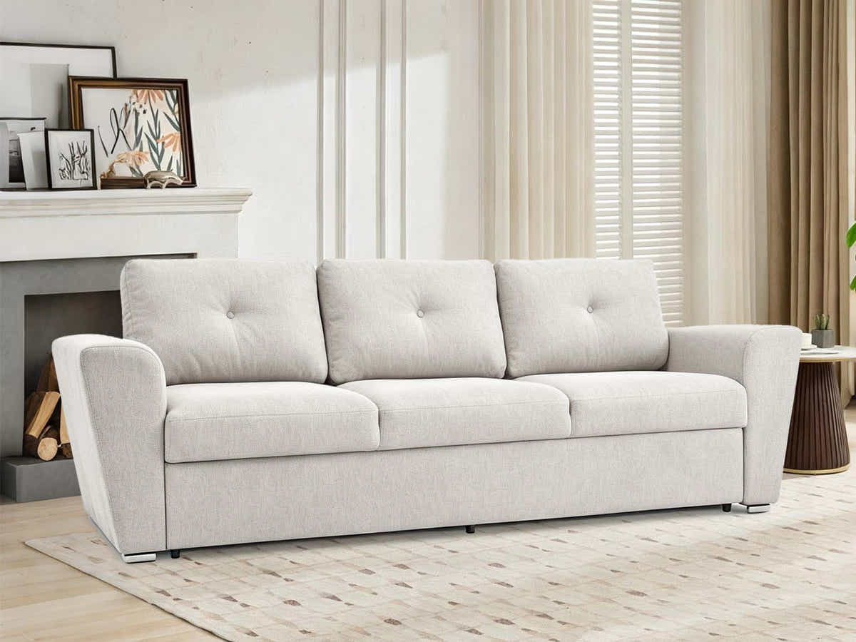 Romilly Sofa Bed Linen Light Grey
