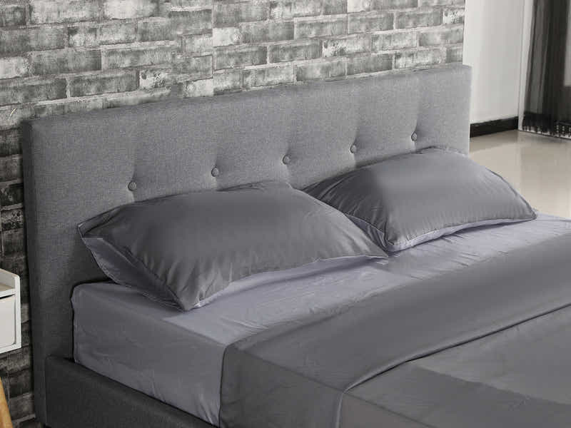 Pierre Bed Frame Grey - Queen