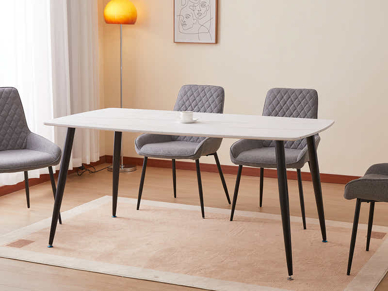 Lavina Dining Table with MDF Top - 160 cm