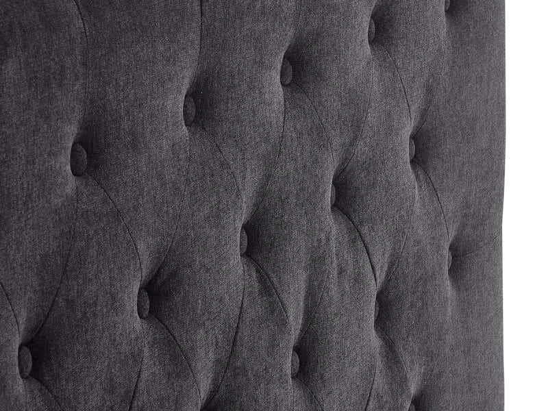 Rakel Headboard King Linen Black