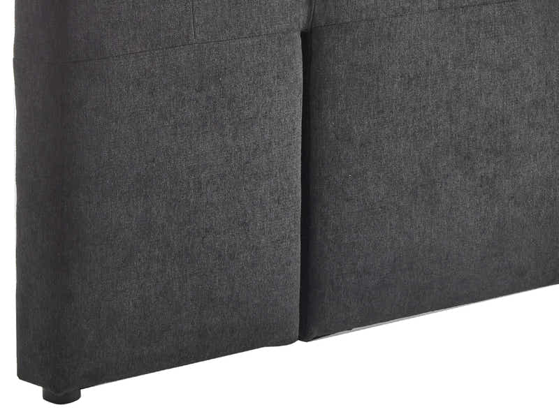 Rakel Headboard Queen Linen Black