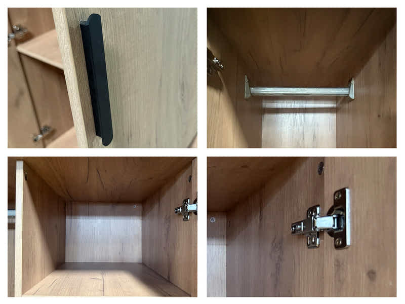 Kane 2 Doors Wardrobe With Drawers