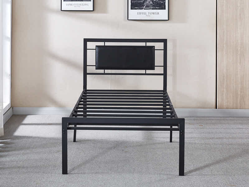 Dakota Metal Bed Frame & Euro Top Mattress G31 - Single (Combo)