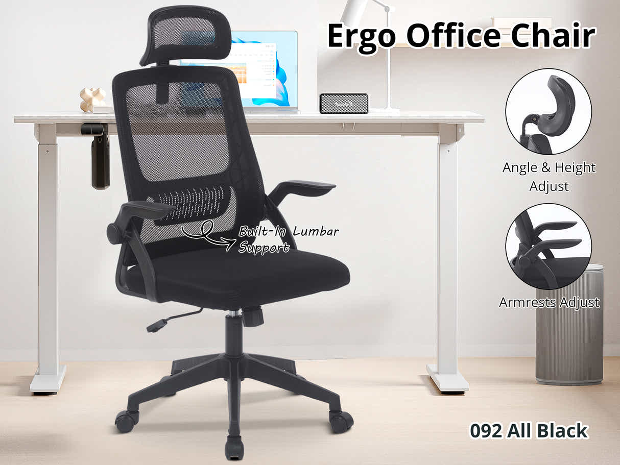 Ergo Office Chair - Black